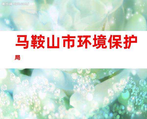 马鞍山市环境保护局